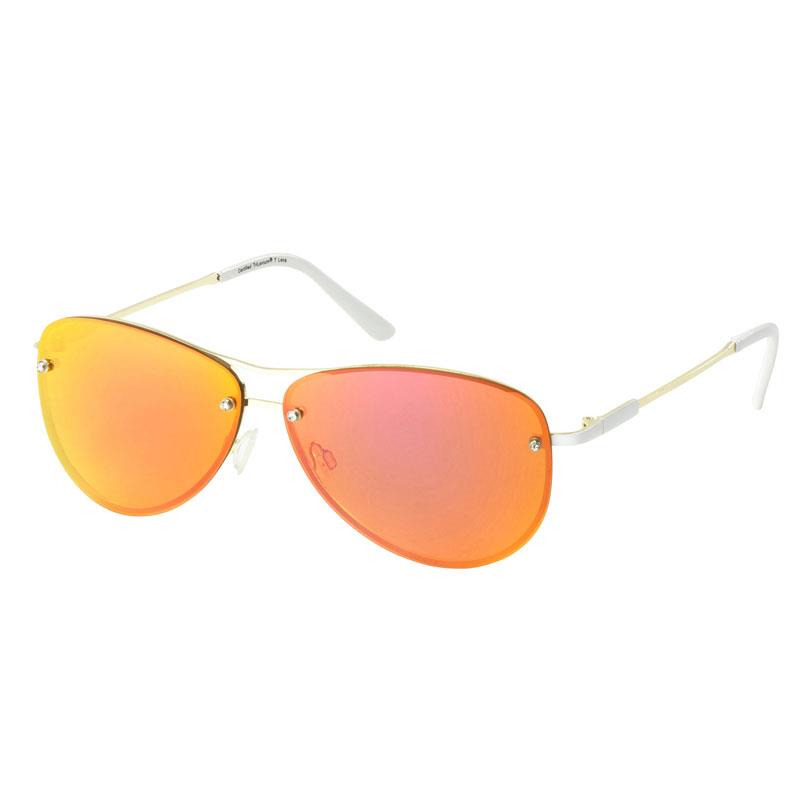 Eagle Eyes Mira Sunglasses (Yellow Gold/Pink Mirror)